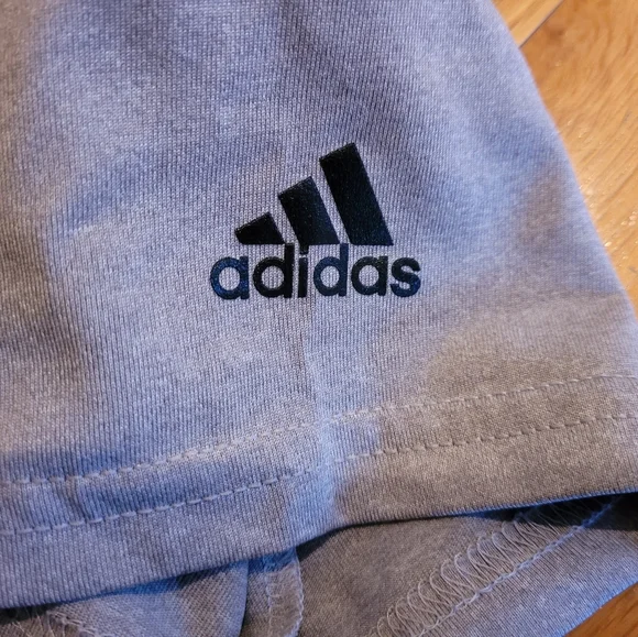 Adidas Short Sleeve Boys Graphic Football T-Shirt Large (14-16) Grey Climalite. - Picture 5 of 8